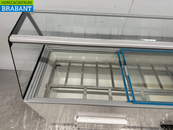 Mobile Combisteel Cuba Scoop ice cream display case 13 trays 230V Catering - Image 6