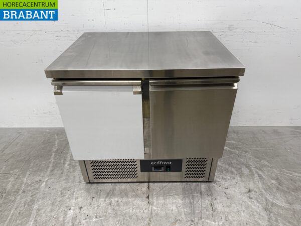 Stainless steel Saro Refrigerated Workbench 2 Doors 90.5 cm 230V Horeca