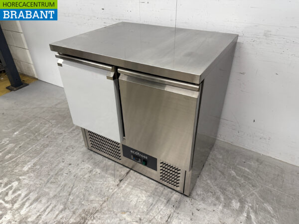 Stainless steel Saro Refrigerated Workbench 2 Doors 90.5 cm 230V Horeca - Image 2