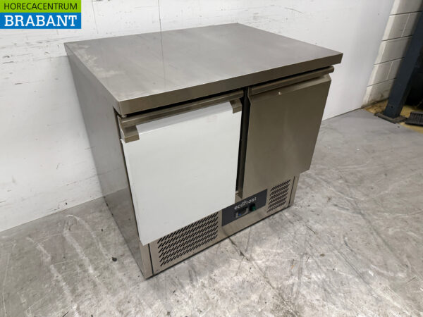 Stainless steel Saro Refrigerated Workbench 2 Doors 90.5 cm 230V Horeca - Image 3