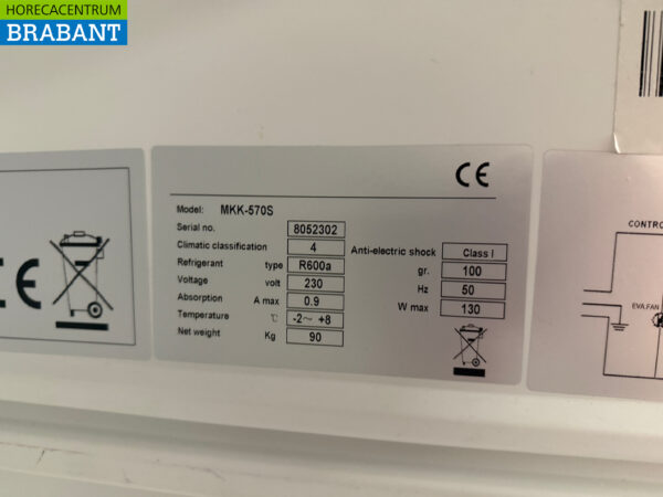 Stainless steel Maxxfrost Refrigeration 570 liters 230V Catering - Image 5