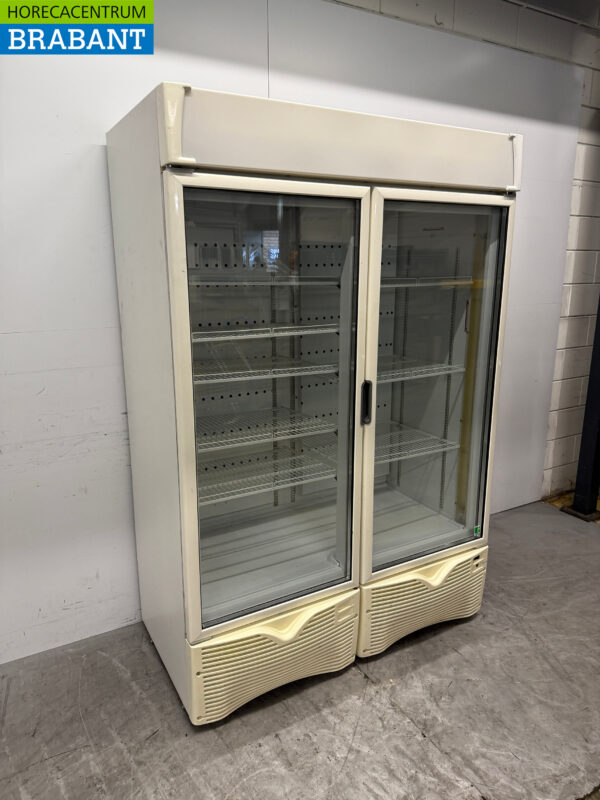 Mondial Double Door Glass Door Refrigerator 729 liters 135 cm 230V Catering - Image 2