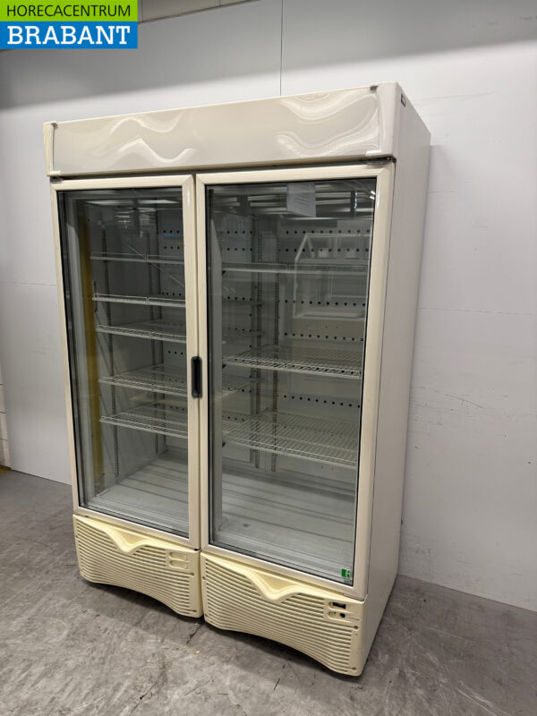 Mondial Double Door Glass Door Refrigerator 729 liters 135 cm 230V Catering - Image 3