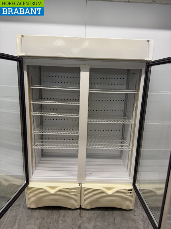Mondial Double Door Glass Door Refrigerator 729 liters 135 cm 230V Catering - Image 4
