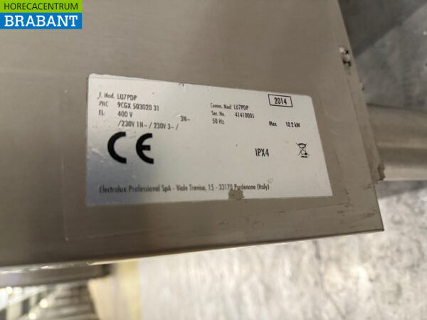 Stainless steel Zanussi Dishwasher Pan washer with drain pump 400V Catering - Image 6
