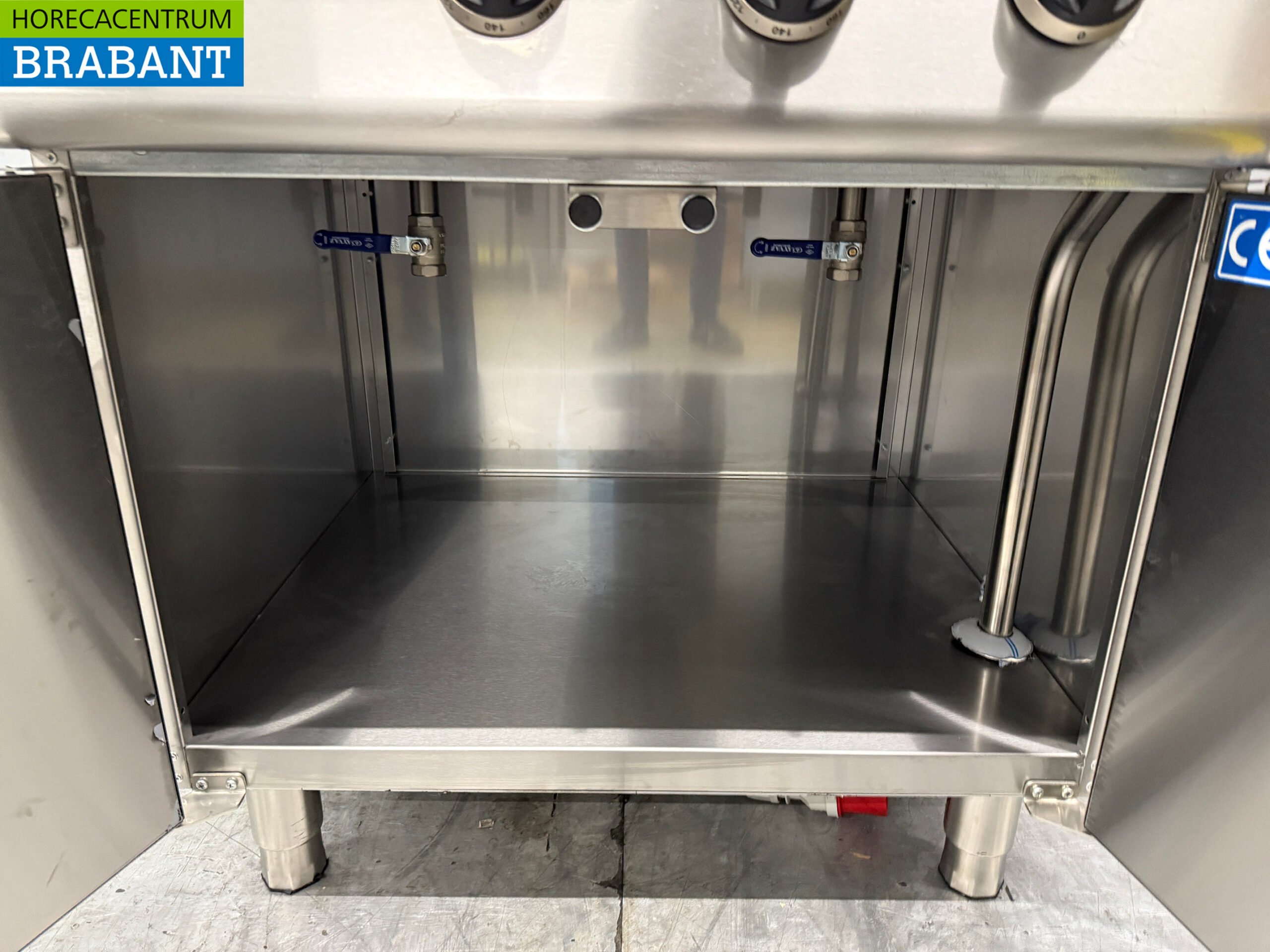 Stainless steel Combisteel Double Fryer 2 x 18 liters 400V Horeca - Image 5