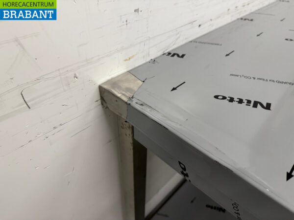 Stainless Steel Work Table With Shelf 200 x 70 x 86.5 cm Catering - Image 4