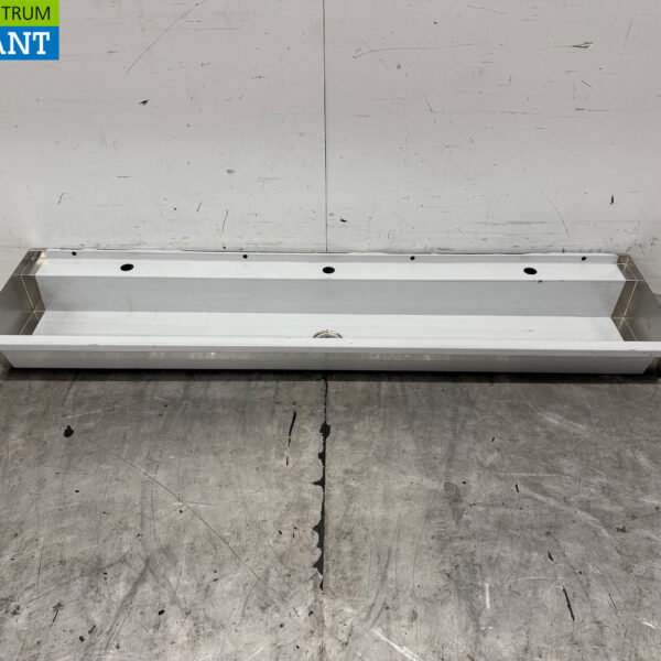 Stainless steel Sink 150 x 36 cm Catering