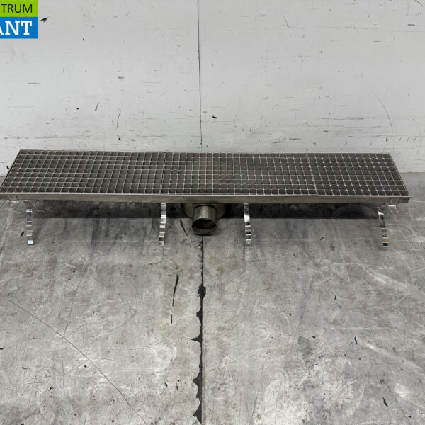 Combisteel Stainless Steel Floor Well 114.5 x 20 x 14 cm Hospitality