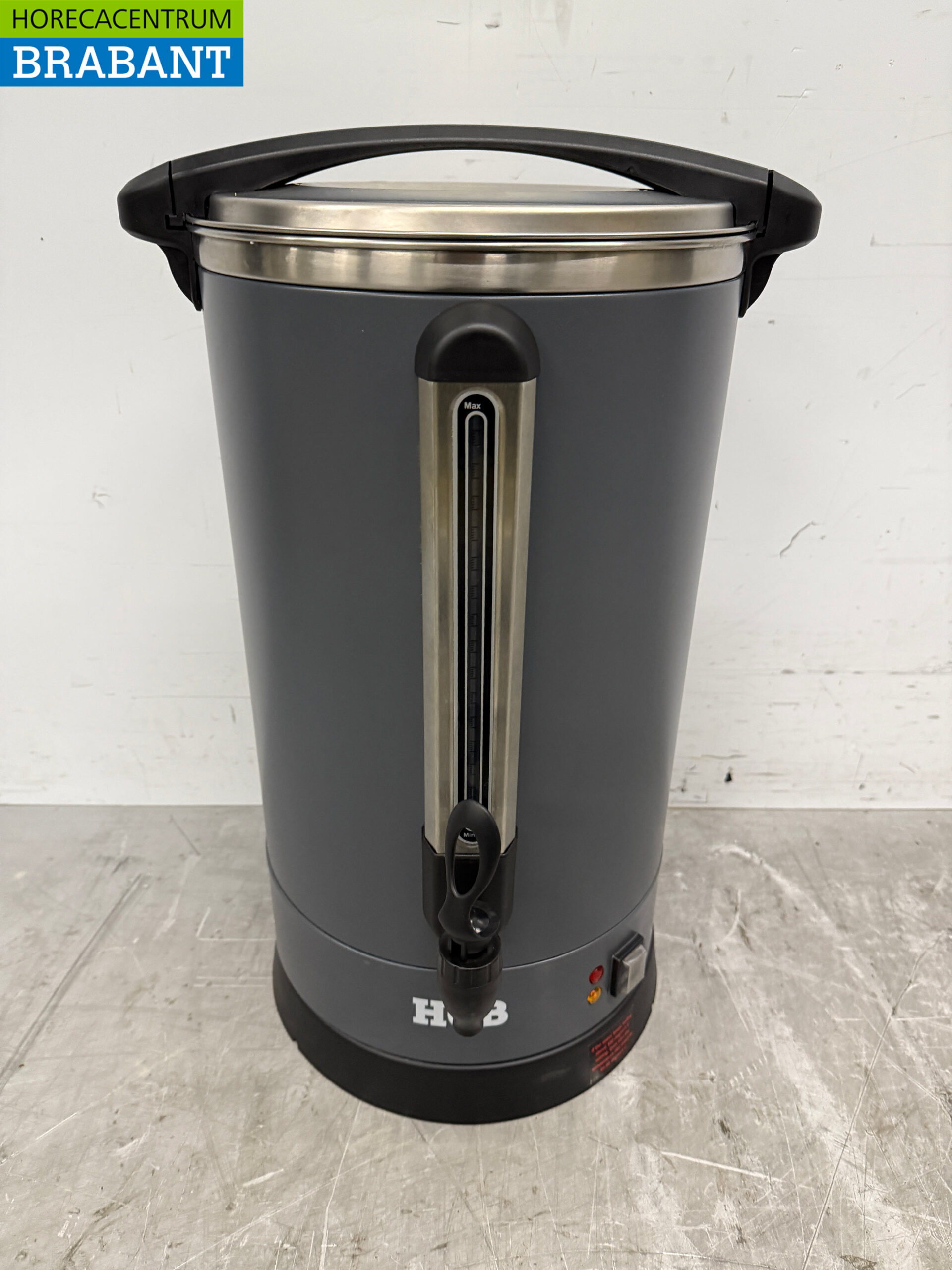 Stainless steel Double-walled percolator coffee machine 20.5 liters 135 cups 230V Horeca
