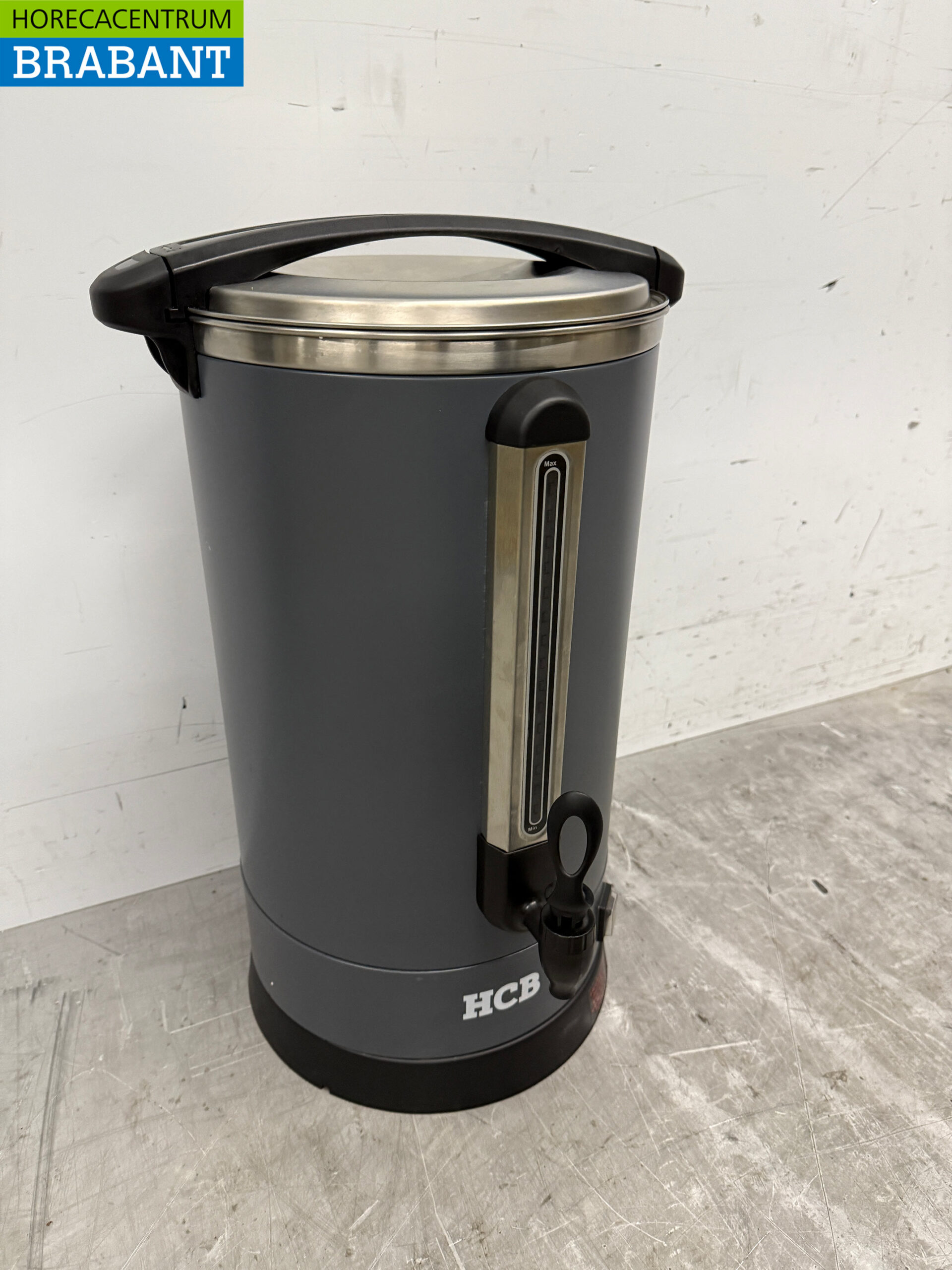 Stainless steel Double-walled percolator coffee machine 20.5 liters 135 cups 230V Horeca - Image 3