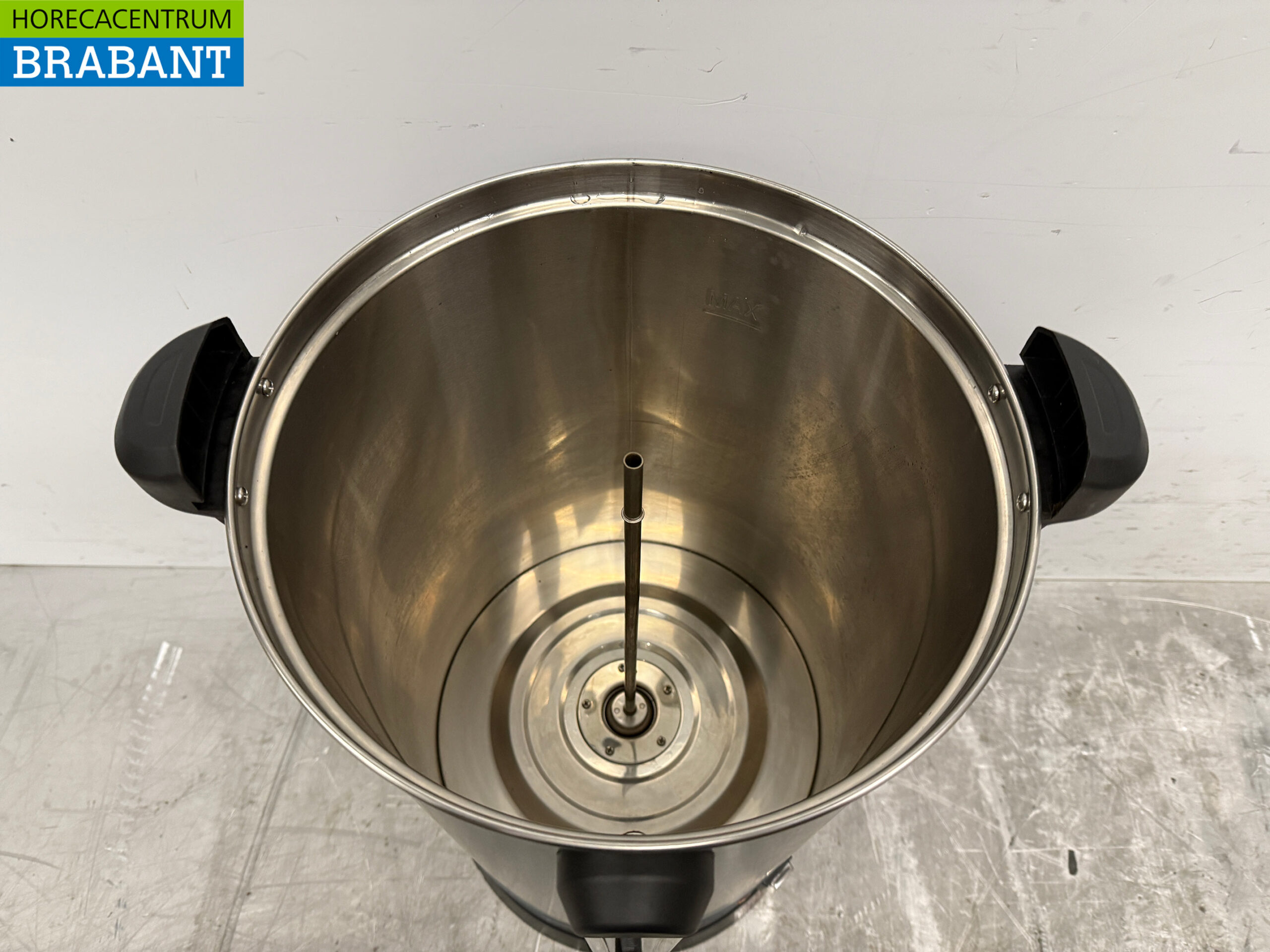 Stainless steel Double-walled percolator coffee machine 20.5 liters 135 cups 230V Horeca - Image 5