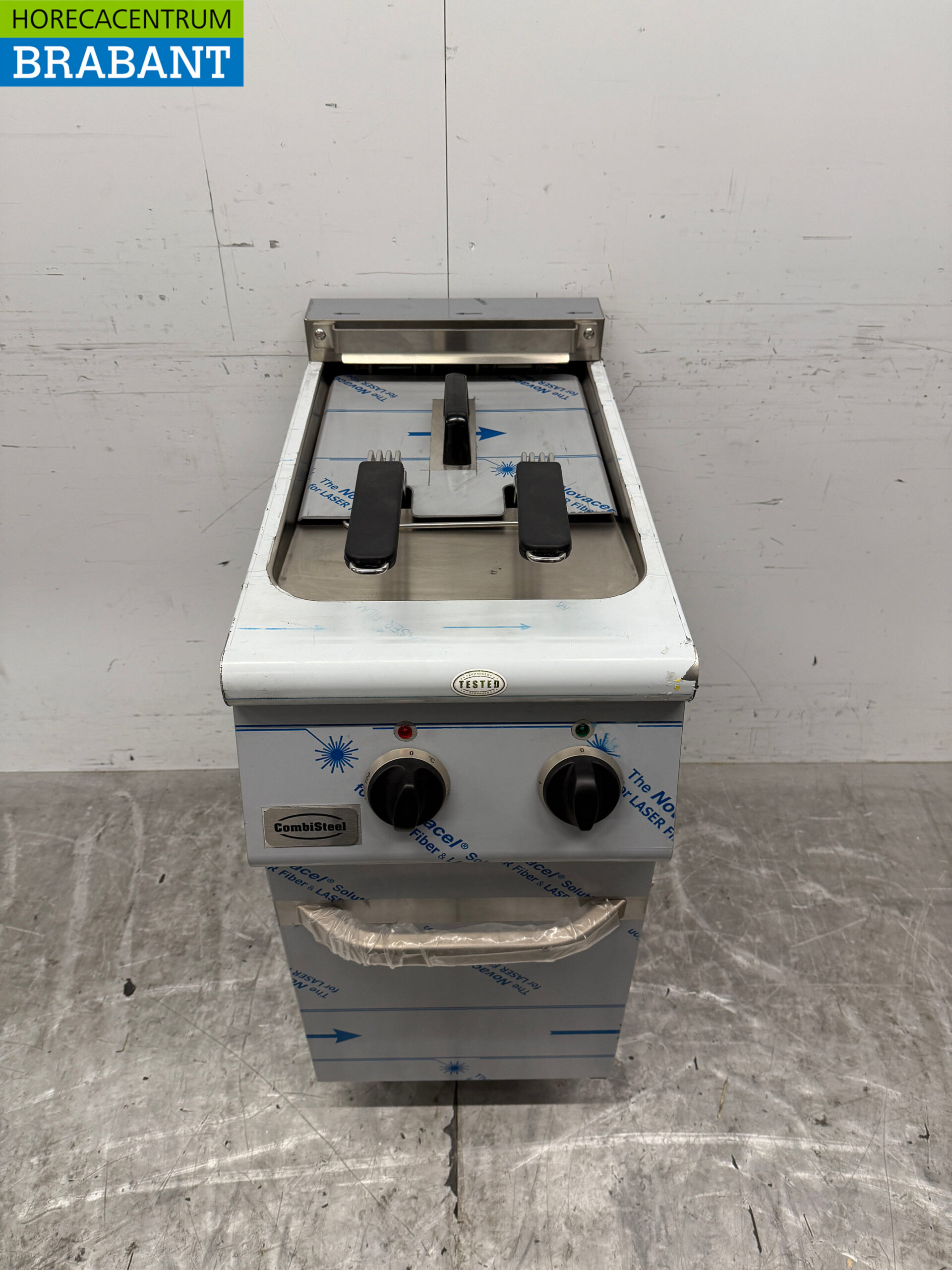 Stainless steel Combisteel Fryer 18 liters 400V Horeca