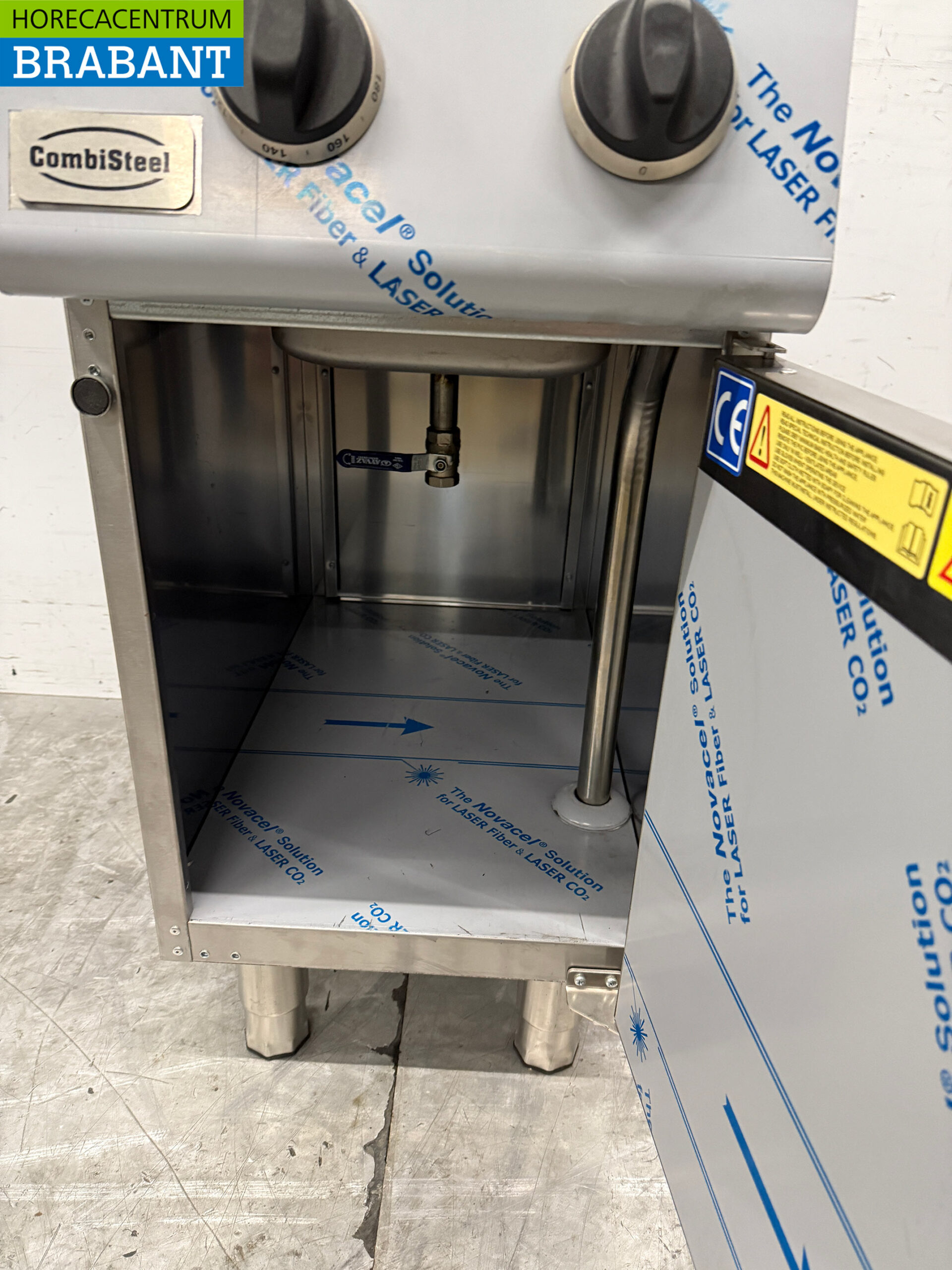 Stainless steel Combisteel Fryer 18 liters 400V Horeca - Image 5