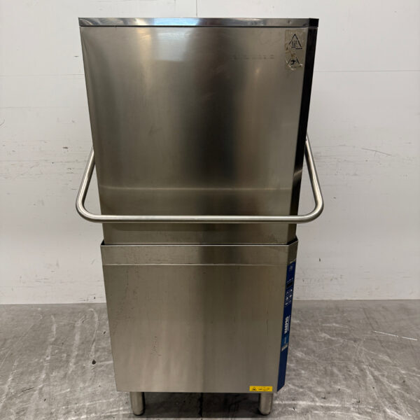 Stainless steel Zanussi HHT8 Sliding dishwasher 400V Catering