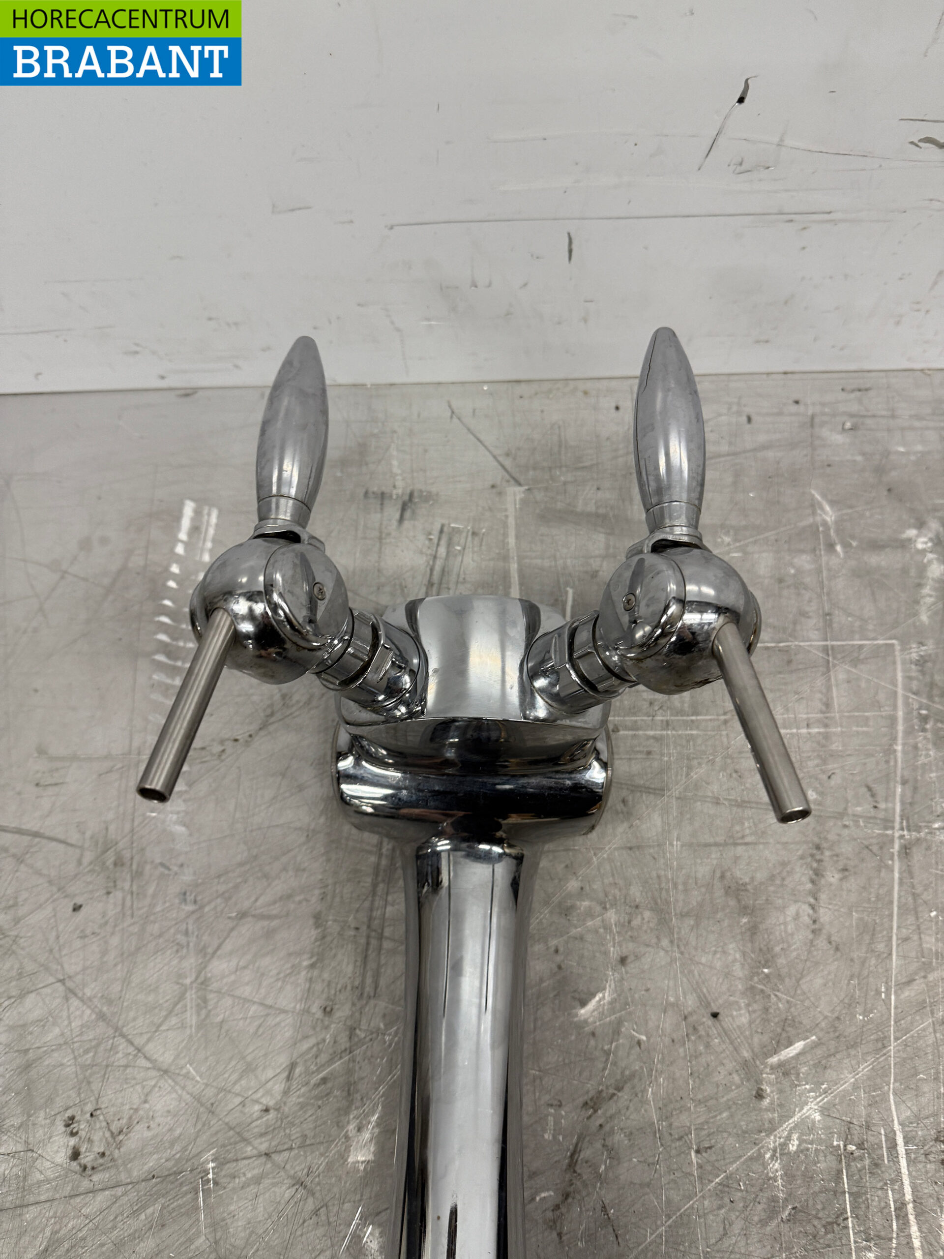 Stainless steel Beer Tap Tap column 2 Taps Catering Cafe - Image 5