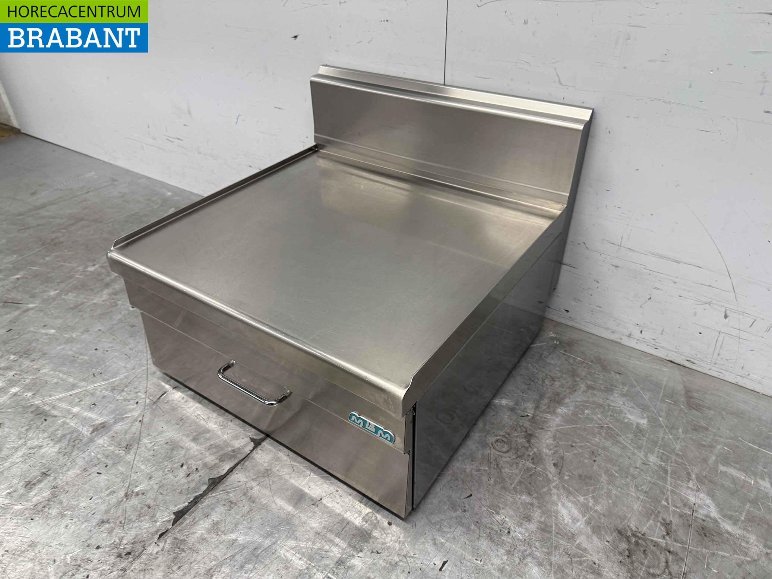 Stainless steel MBM Work unit Neutral Blind unit 60 cm Hospitality - Image 2