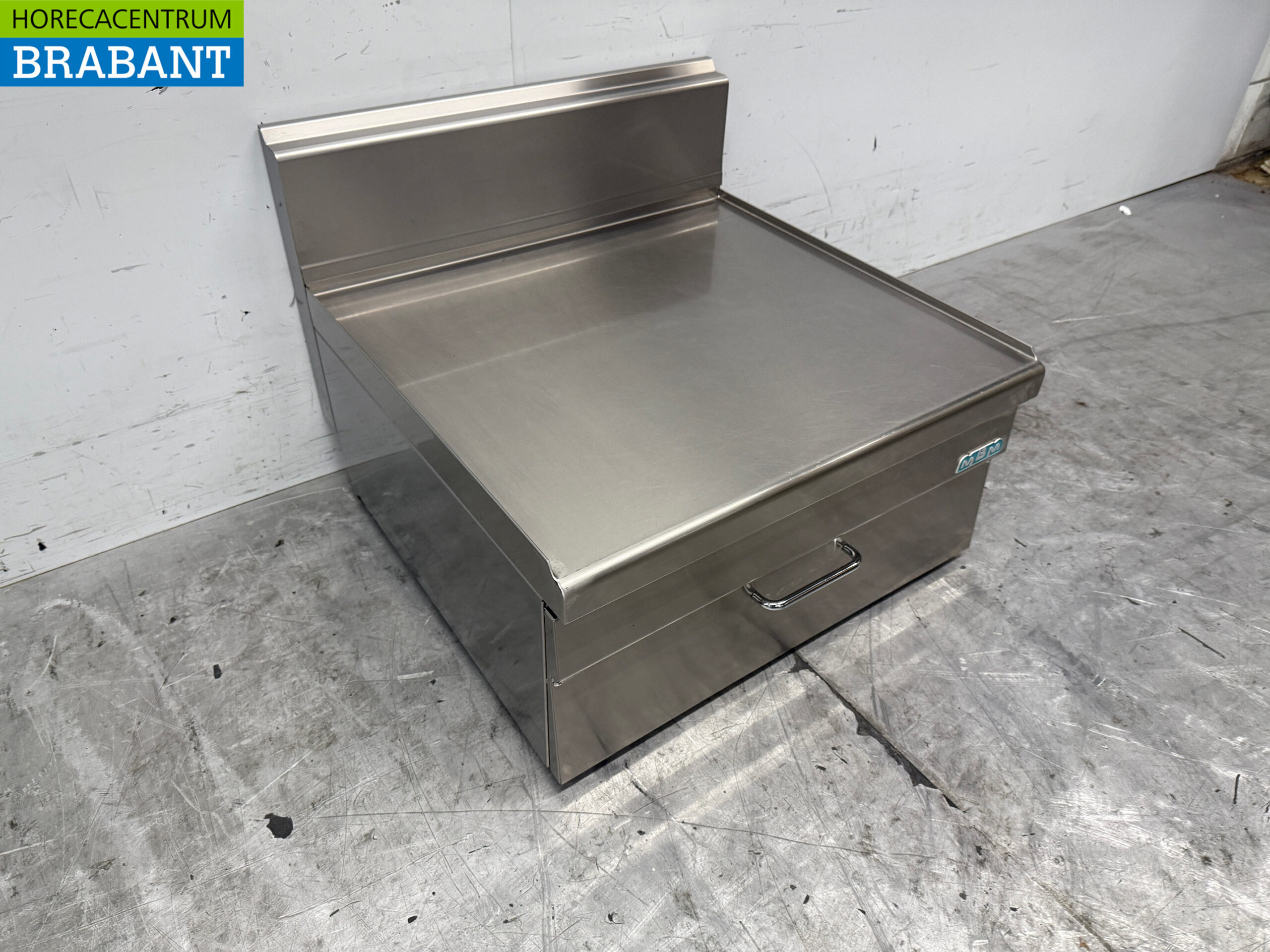 Stainless steel MBM Work unit Neutral Blind unit 60 cm Hospitality - Image 3
