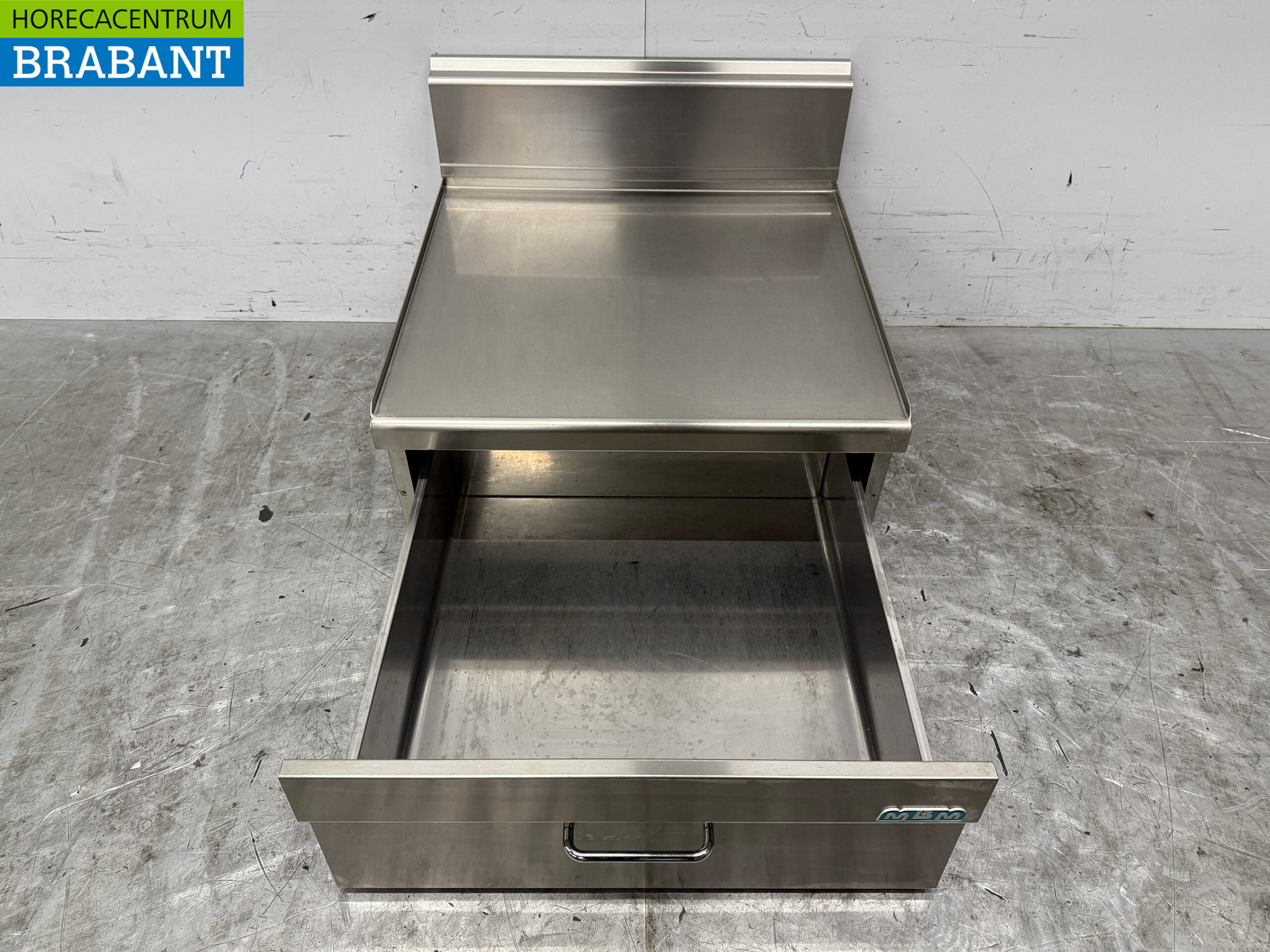 Stainless steel MBM Work unit Neutral Blind unit 60 cm Hospitality - Image 4
