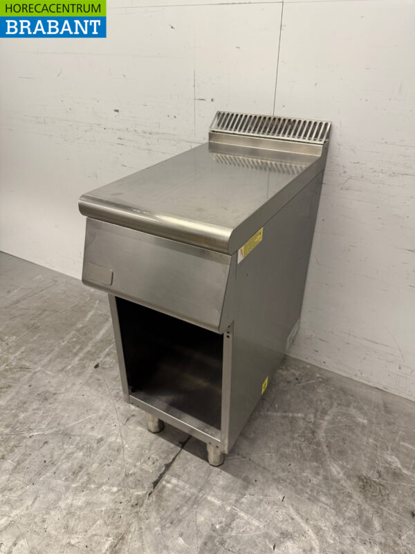 Stainless steel Combisteel Work Unit Neutral Blind unit 40 cm Horeca - Image 2