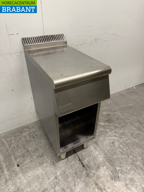 Stainless steel Combisteel Work Unit Neutral Blind unit 40 cm Horeca - Image 3
