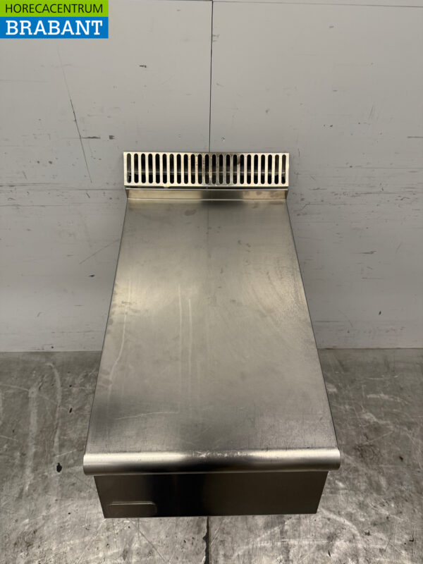 Stainless steel Combisteel Work Unit Neutral Blind unit 40 cm Horeca - Image 4