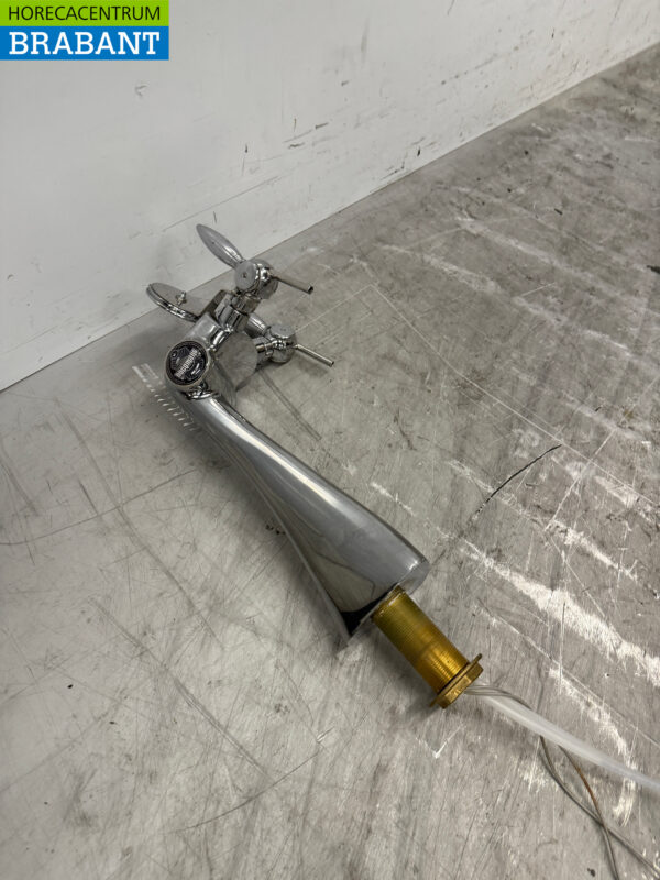 Stainless steel Beer Tap Tap column 2 Taps Catering Cafe - Image 3