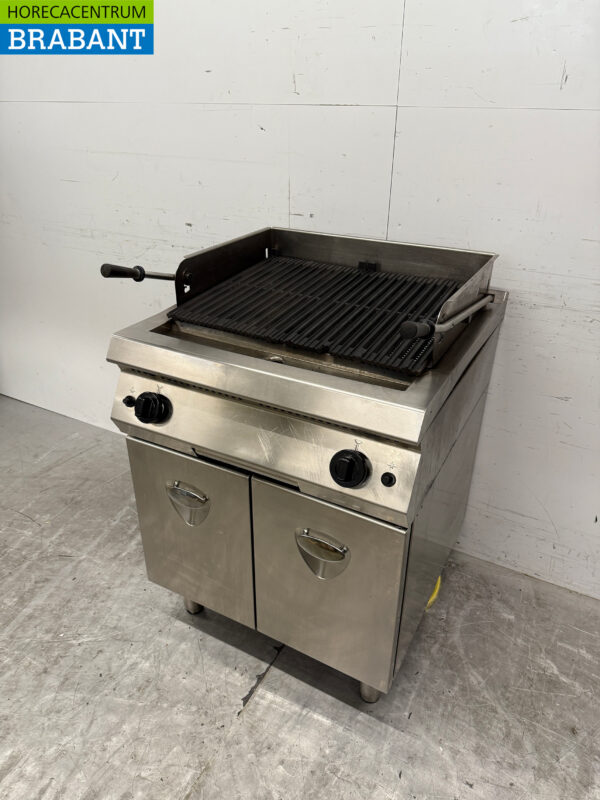 Stainless steel Lava Grill Stone grill 70 cm GAS Catering - Image 2