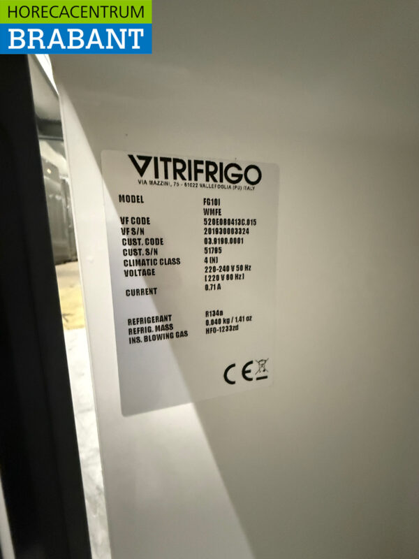 Vitrifrigo FG10i Milk cooler Milk refrigerator 7.5 liters 230V Horeca - Image 5