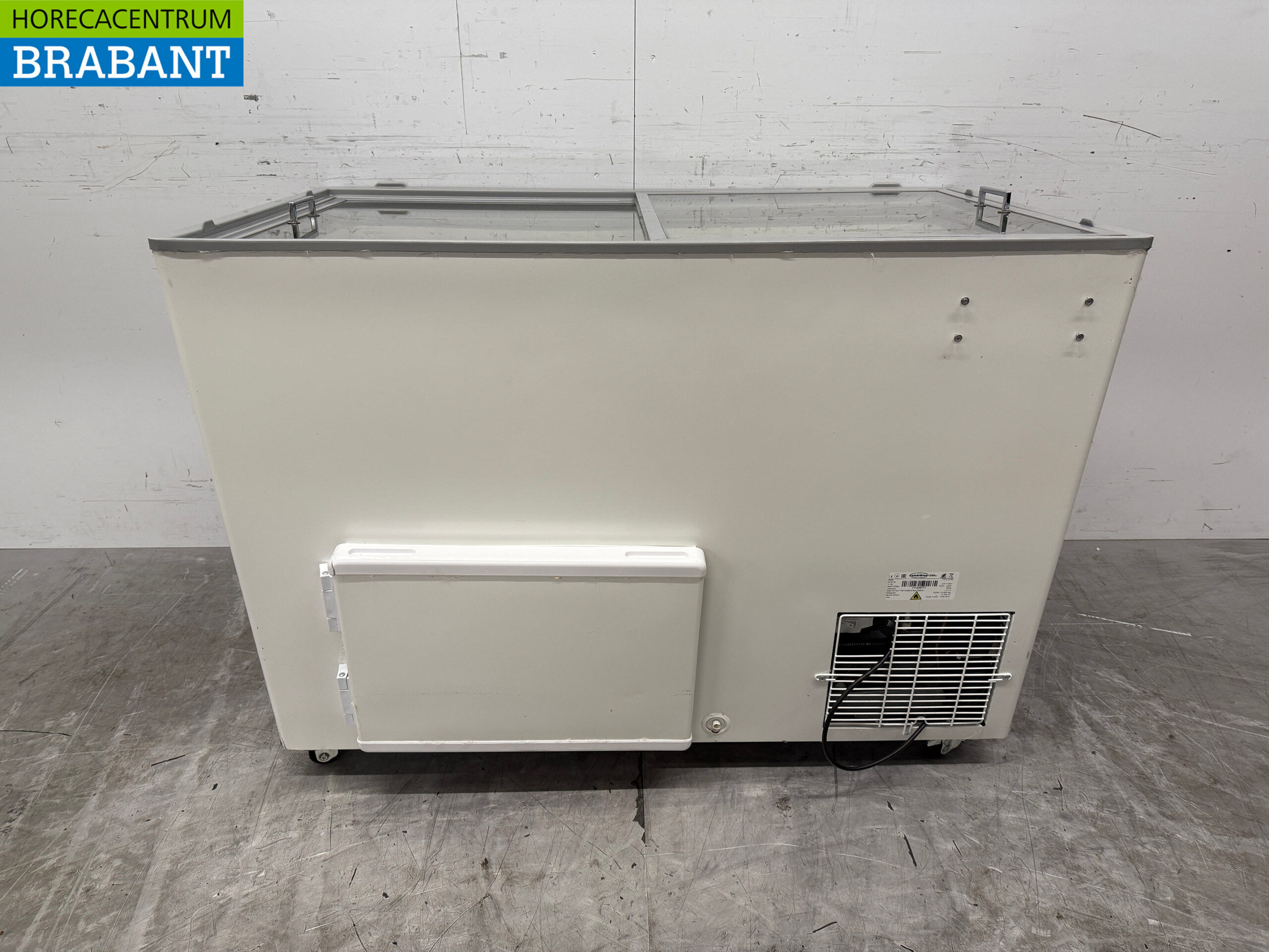 Mobile Combisteel Ibiza Scoop ice cream display case 8 trays 230V Horeca - Image 6