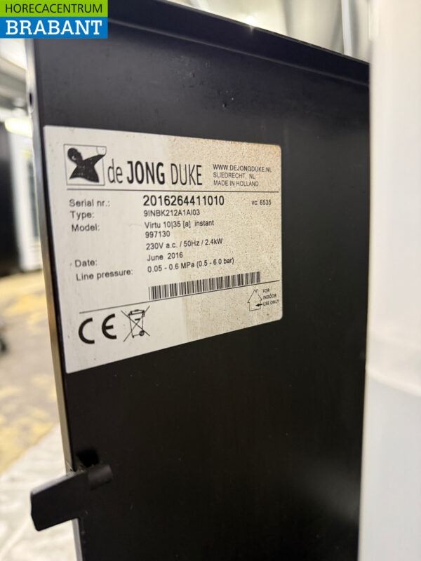De Jong Duke Vitru 10 Instant Coffee machine Coffee machine 230V Catering - Image 5