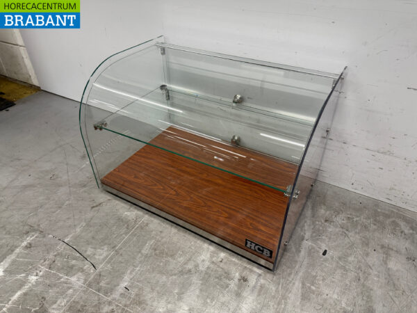 Glass set-up display case 45 liters 55,4 cm Horeca - Image 2