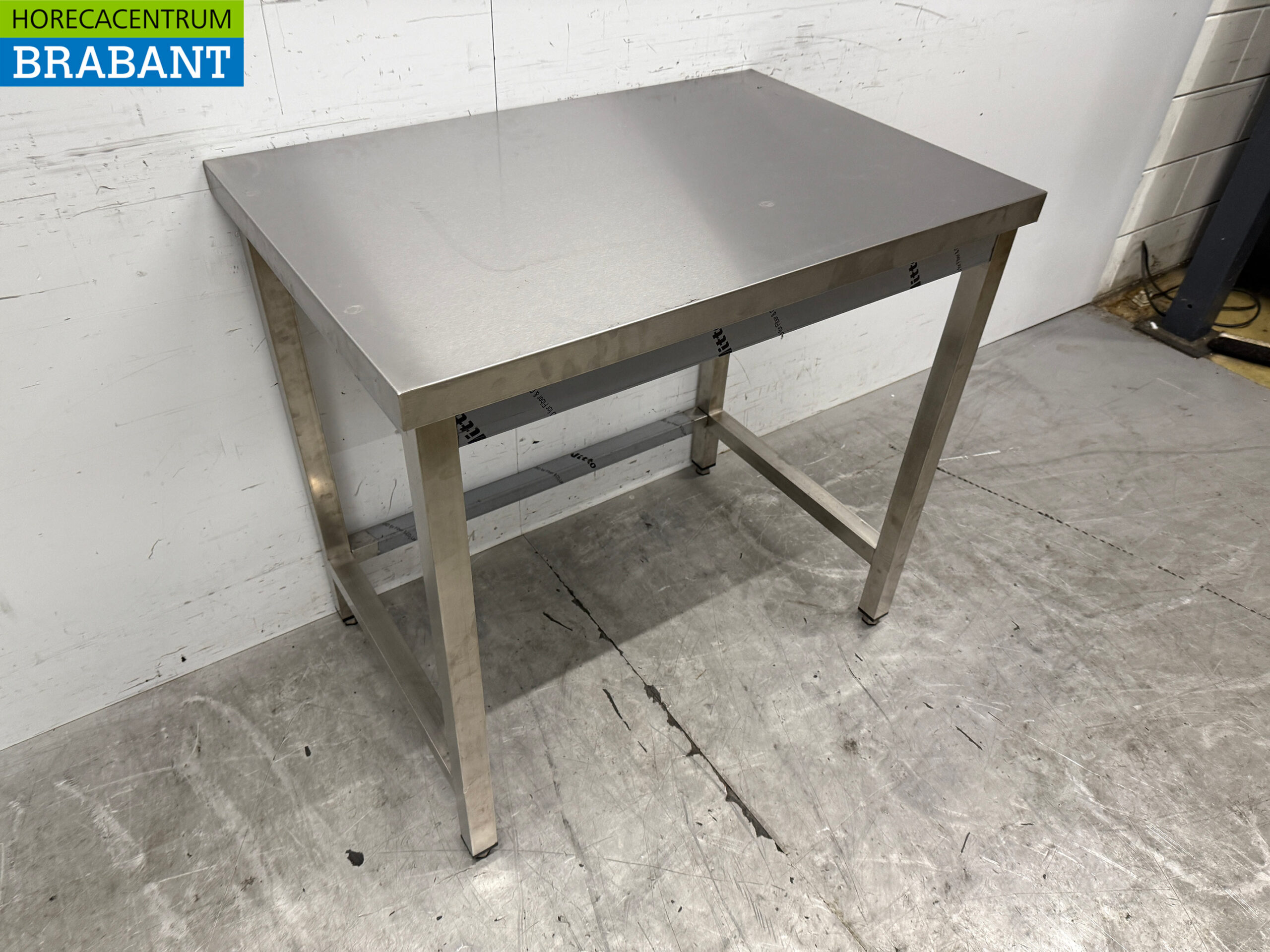 Stainless steel Worktable 90 x 60 x 85.5 cm Catering - Image 3