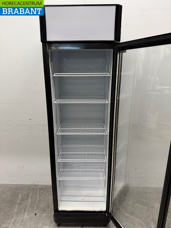 Glass door refrigerator Beverage cooler 410 liters 230V Catering - Image 4