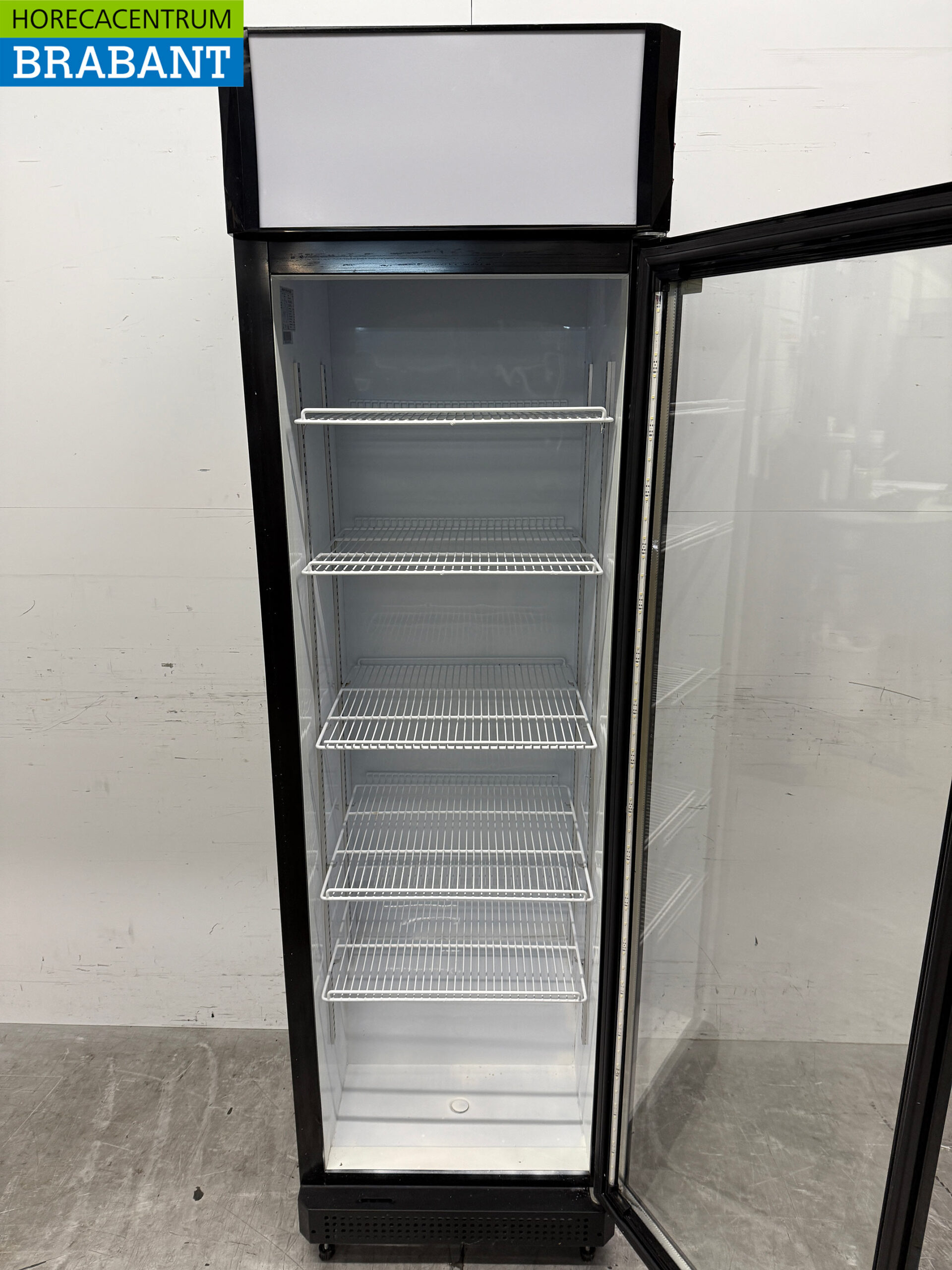 Glass door refrigerator Beverage cooler 410 liters 230V Catering - Image 4