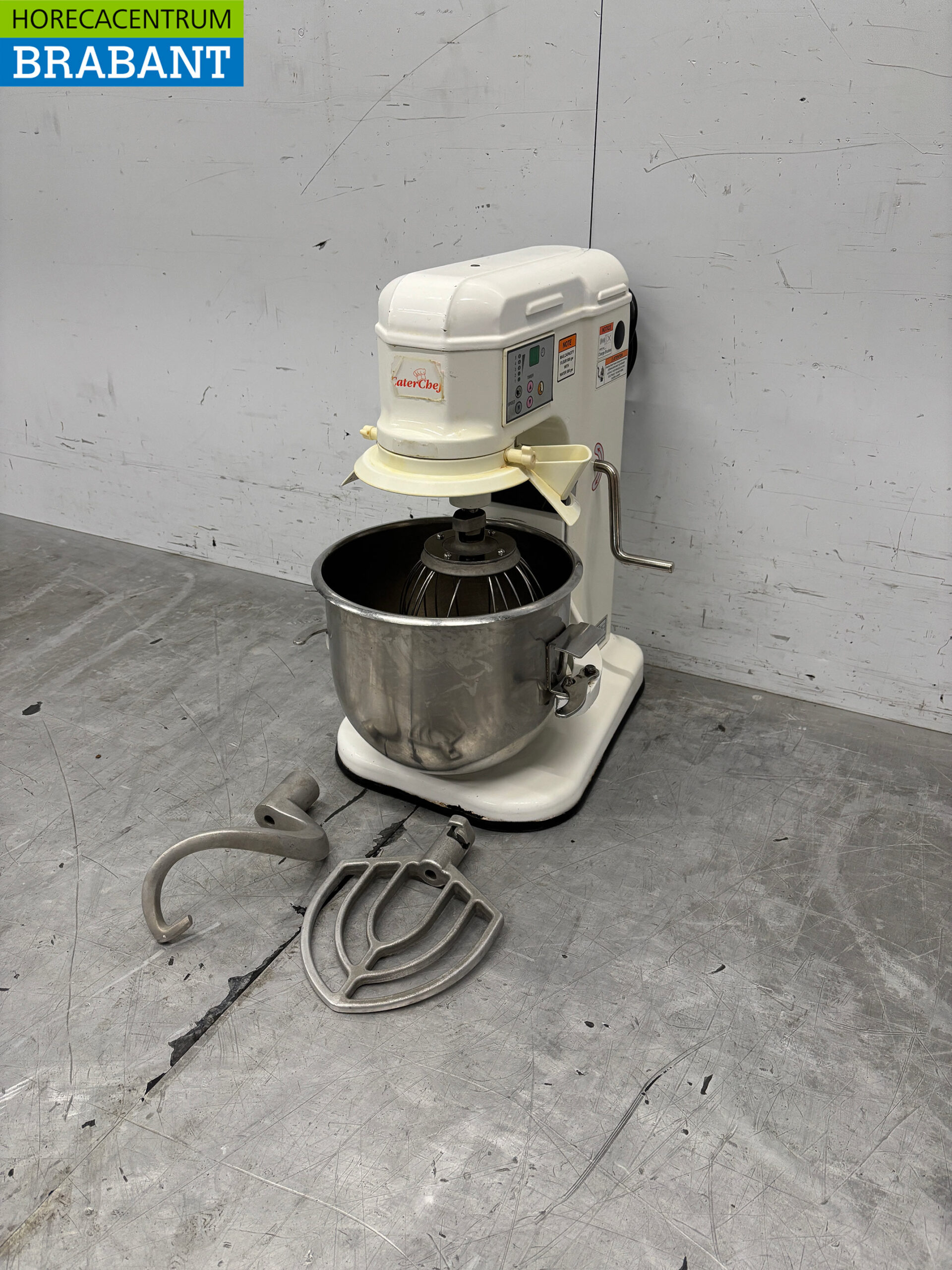 Caterchef Planet Mixer Stainless Steel Tub 10 liter 230V Catering - Image 3