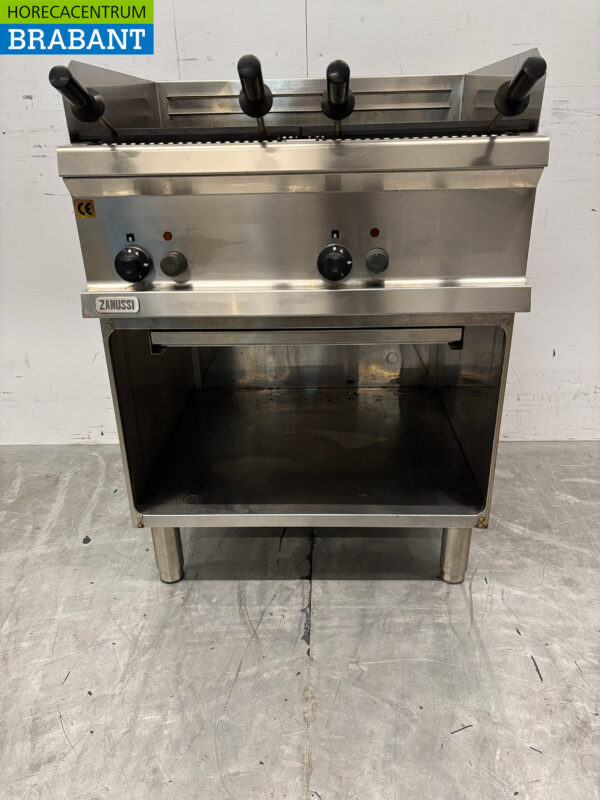 Stainless steel Zanussi Lavagrill Grill 70 cm GAS Catering - Image 4