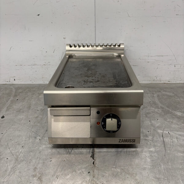 Stainless steel Zanussi griddle griddle 40 cm 400V Horeca