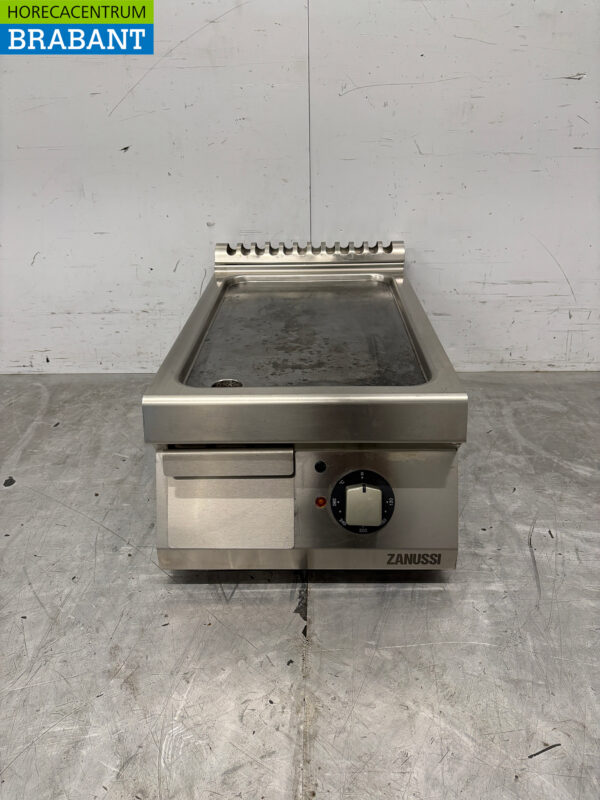 Stainless steel Zanussi griddle griddle 40 cm 400V Horeca
