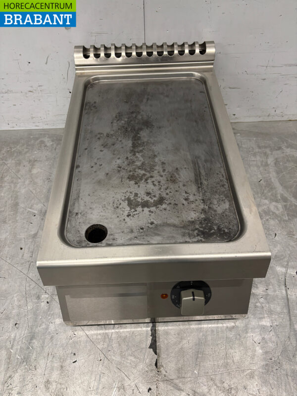 Stainless steel Zanussi griddle griddle 40 cm 400V Horeca - Image 4