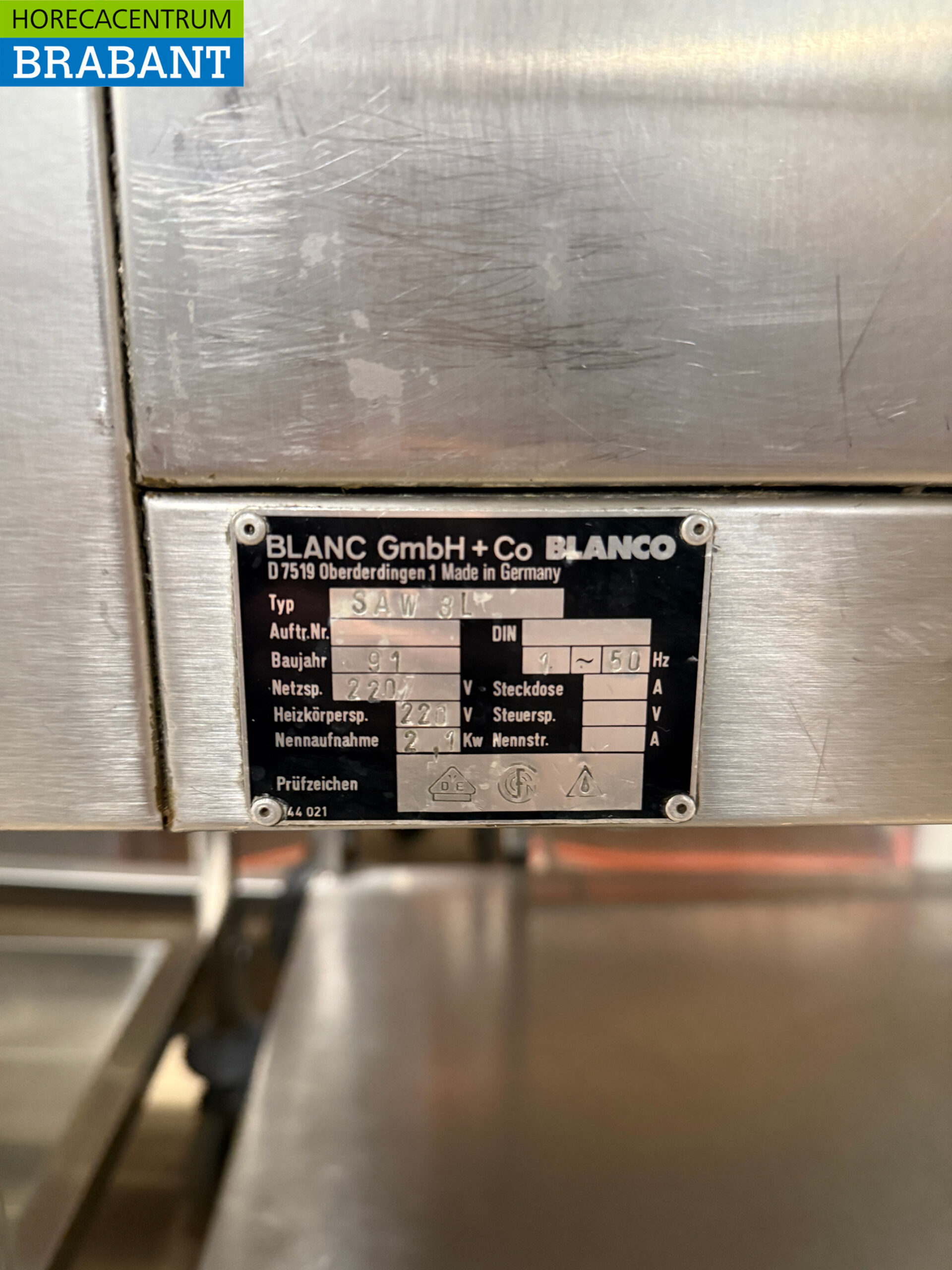 Stainless steel Blanco Mobile Bain Marie 3 x 1/1 GN 230V Horeca - Image 5