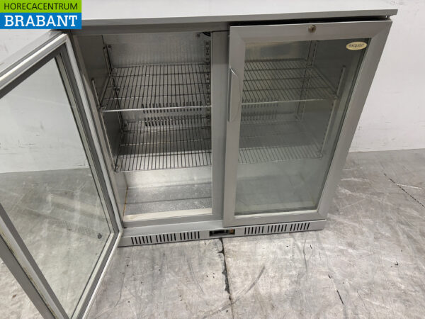 Exquisit Bar Refrigerator 2 Doors 90 cm 230V Catering - Image 4