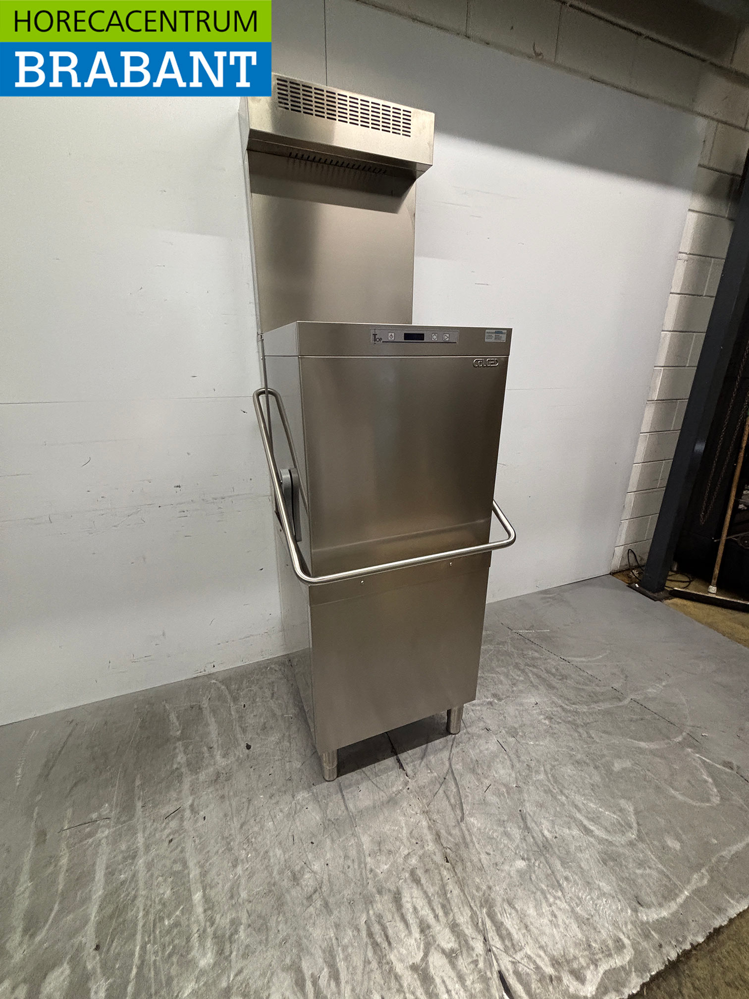Stainless steel Colged Sliding dishwasher with drain pump 400V Catering - Image 2