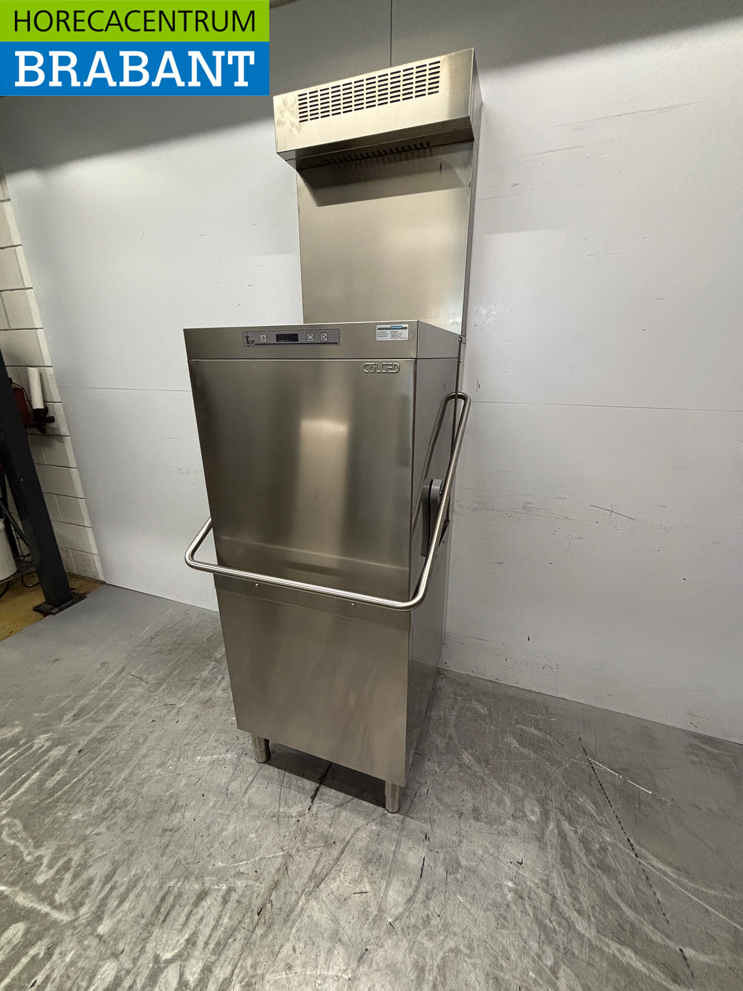 Stainless steel Colged Sliding dishwasher with drain pump 400V Catering - Image 3