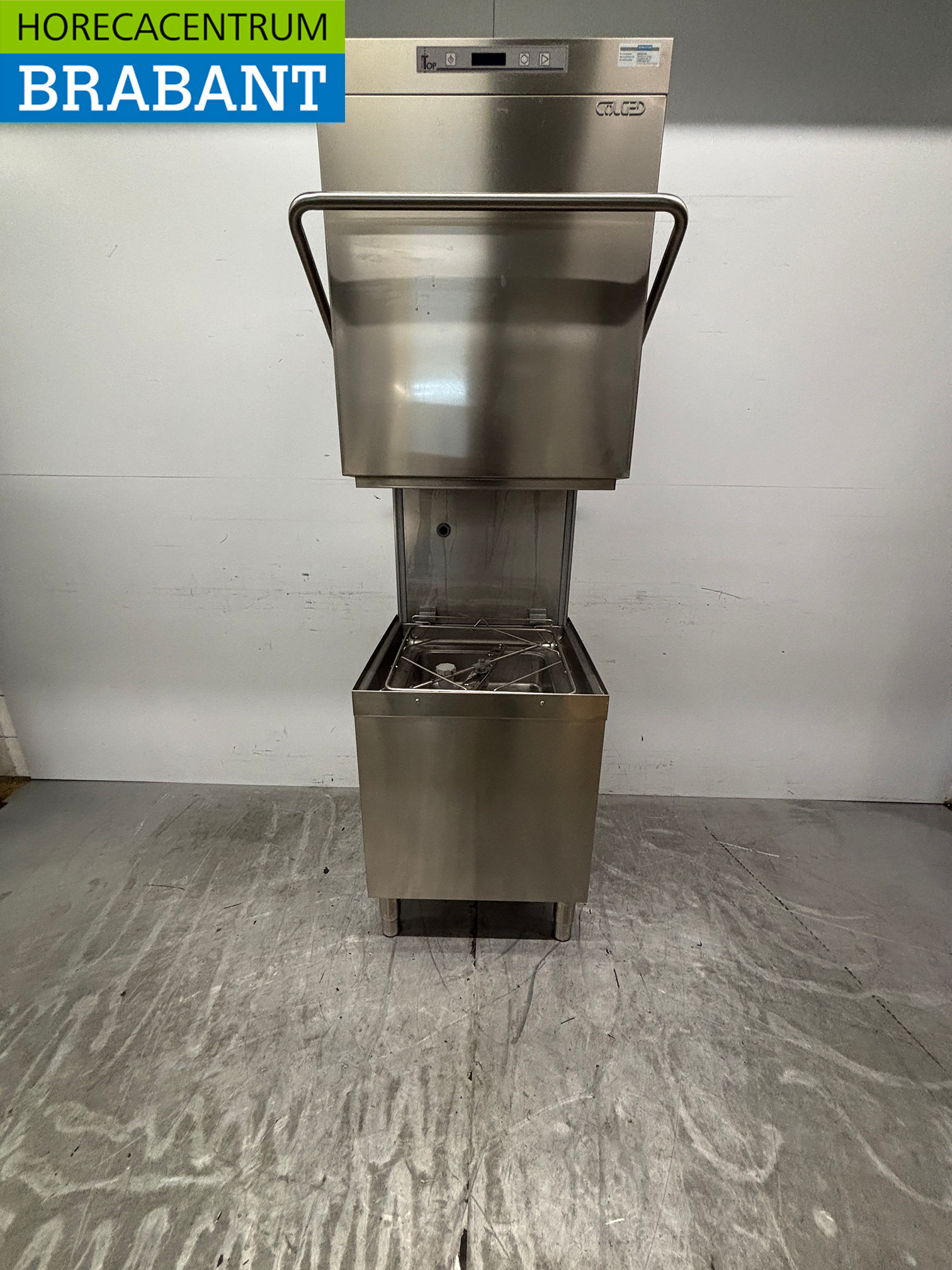 Stainless steel Colged Sliding dishwasher with drain pump 400V Catering - Image 4