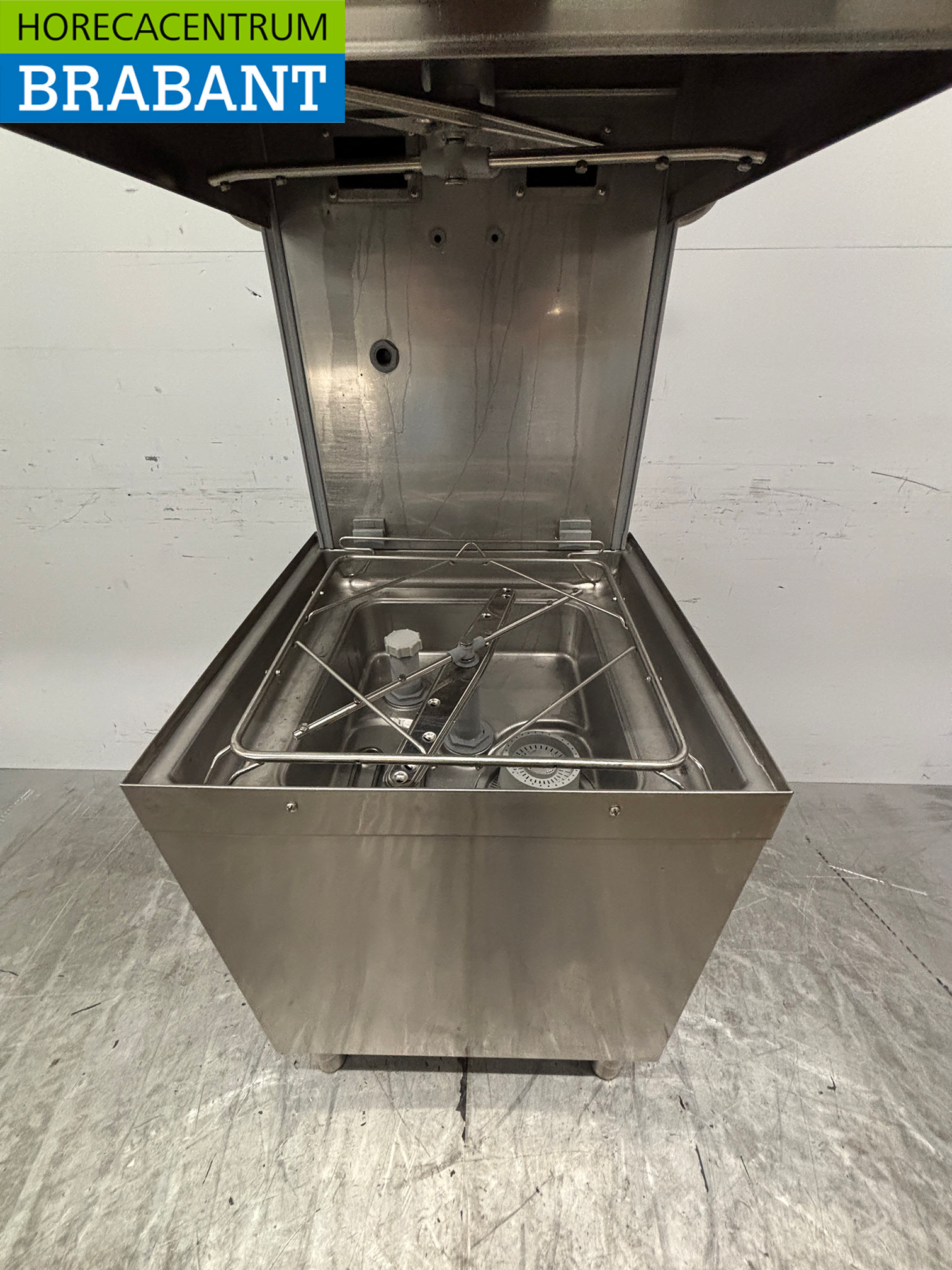 Stainless steel Colged Sliding dishwasher with drain pump 400V Catering - Image 5