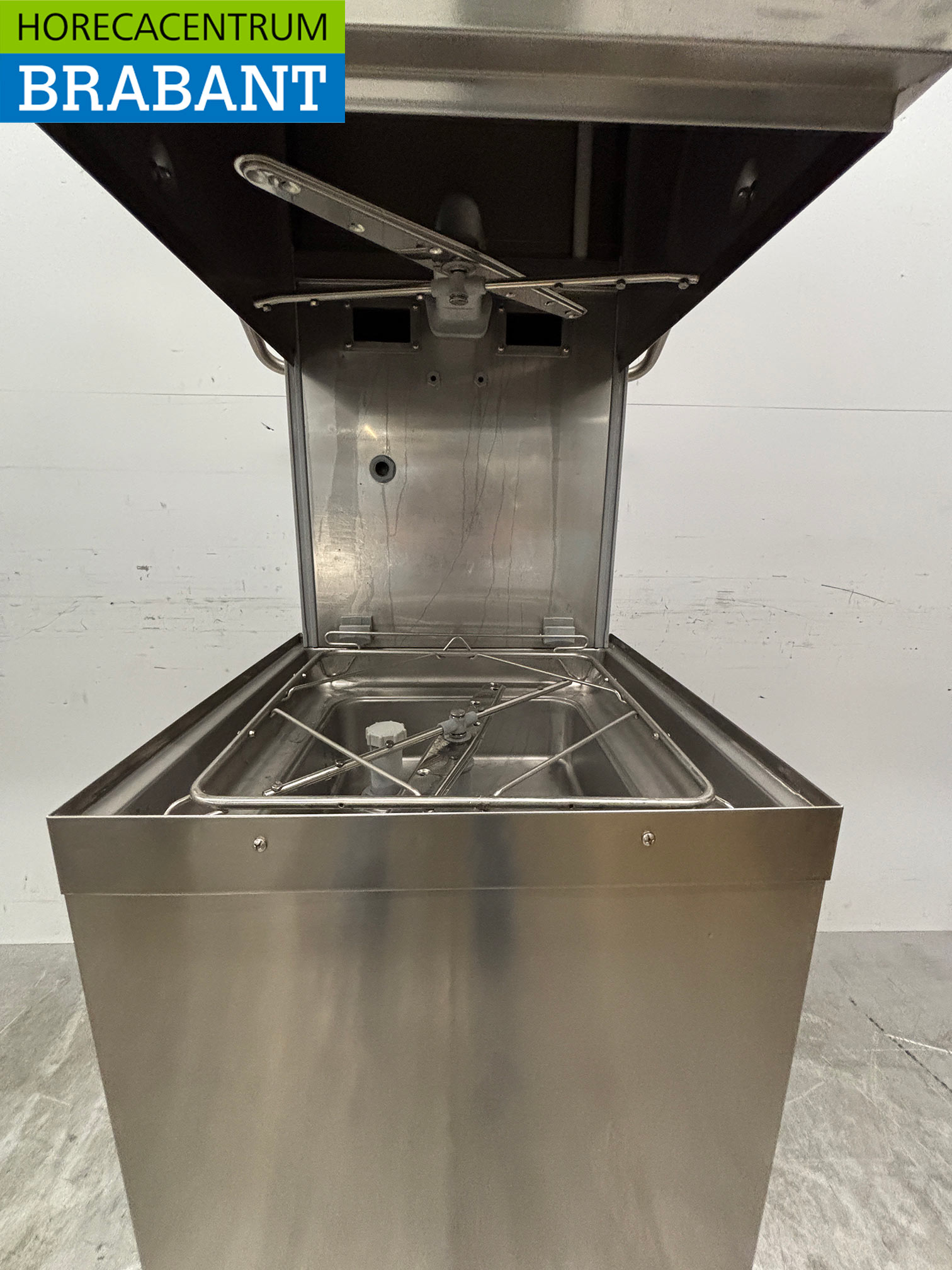 Stainless steel Colged Sliding dishwasher with drain pump 400V Catering - Image 6