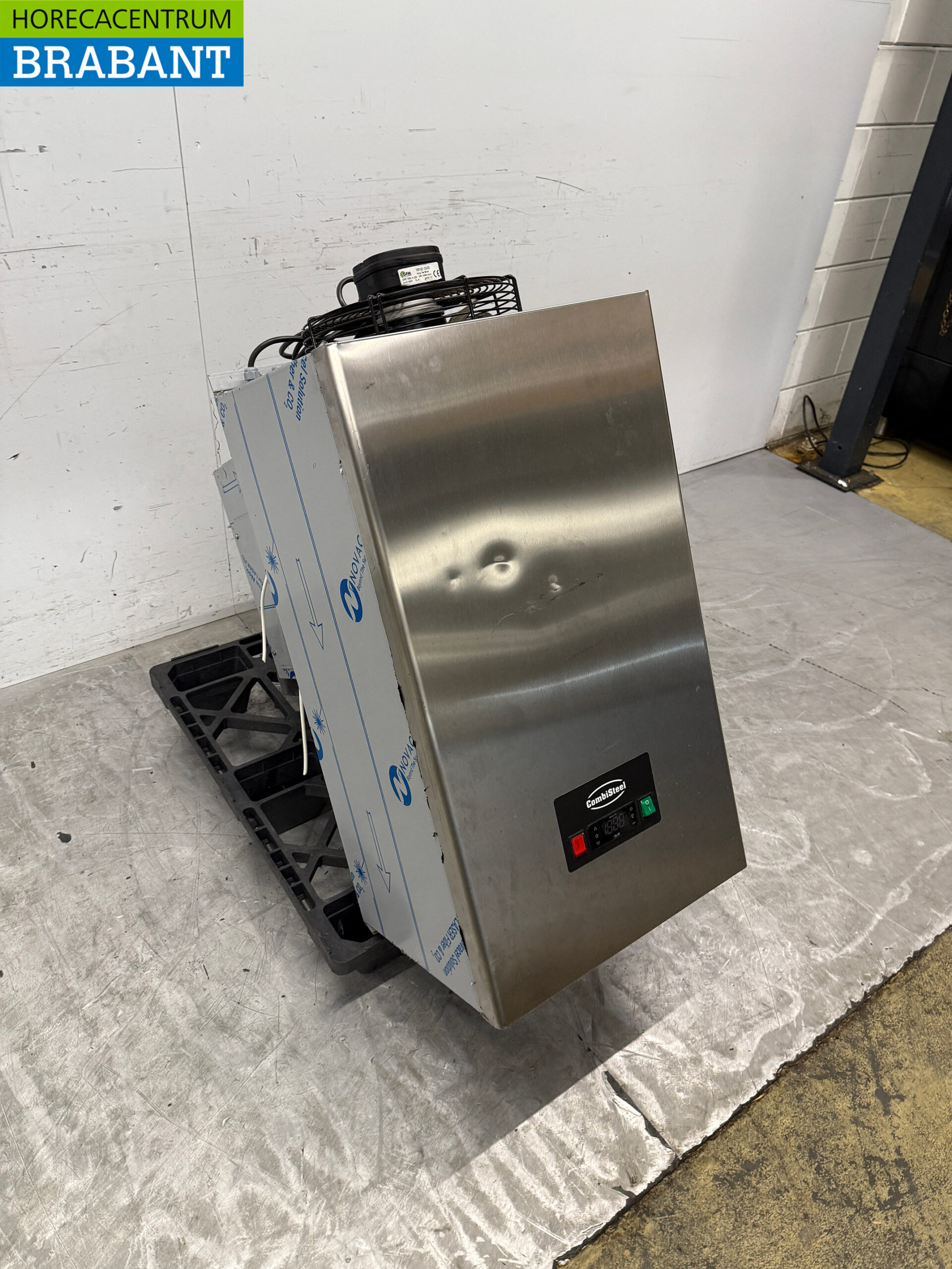 Stainless steel Combisteel Refrigeration Unit Refrigerator Insert Monoblock Wall Unit 10 m3 230V Horeca - Image 3