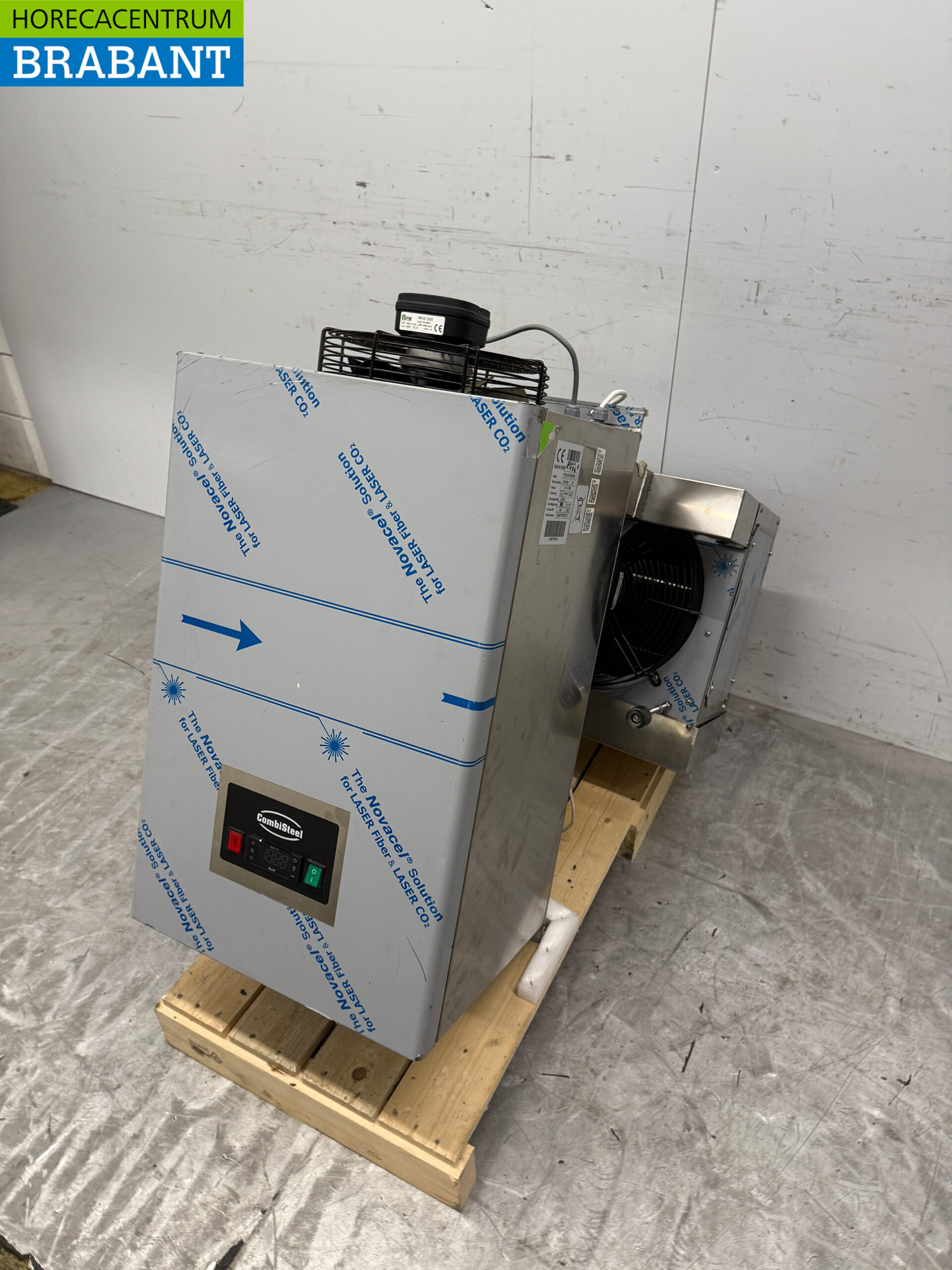 Stainless steel Combisteel Refrigeration Unit Refrigerator Insert Monoblock Wall Unit 10 m3 230V Horeca - Image 2