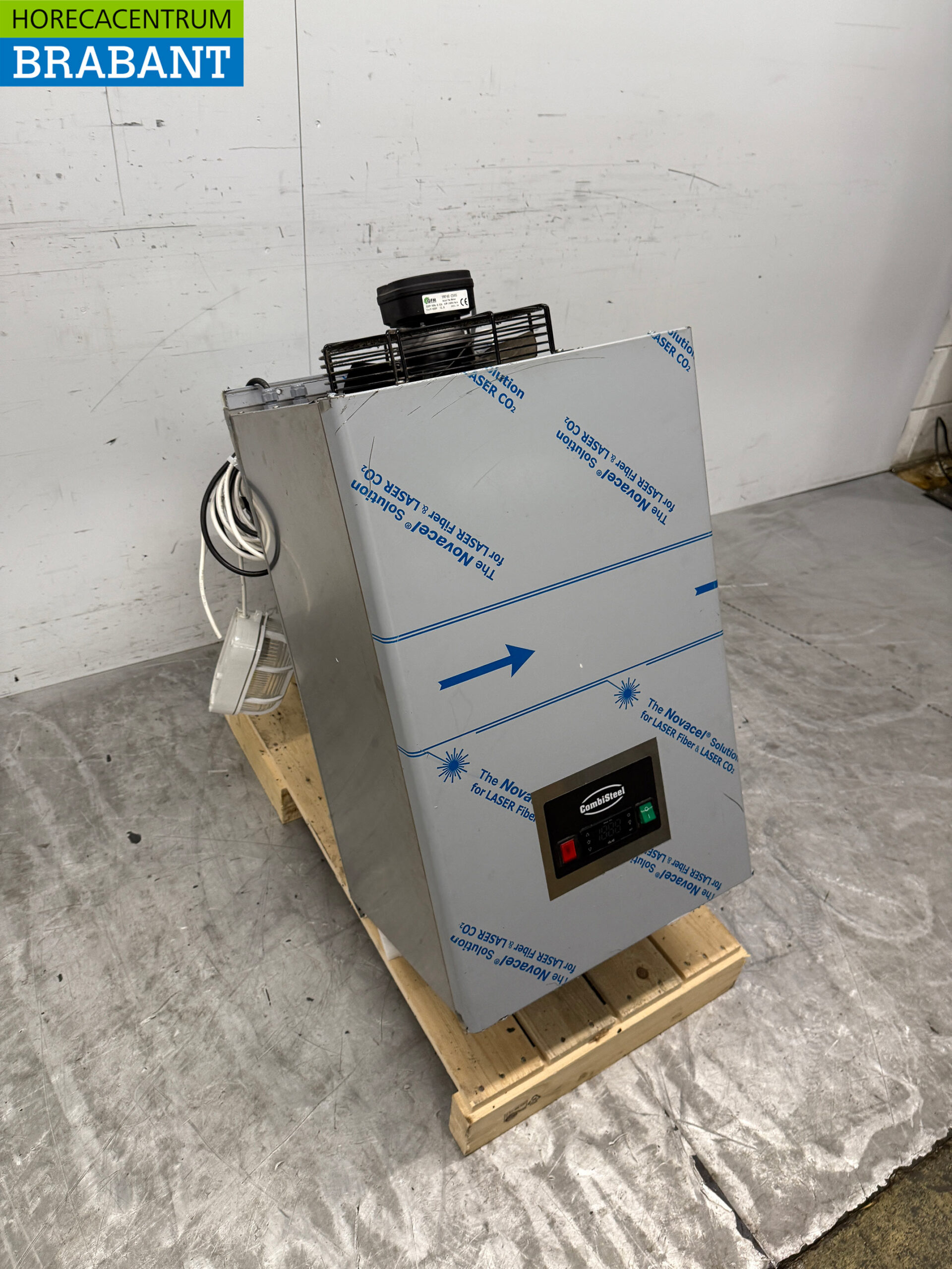 Stainless steel Combisteel Refrigeration Unit Refrigerator Insert Monoblock Wall Unit 10 m3 230V Horeca - Image 3